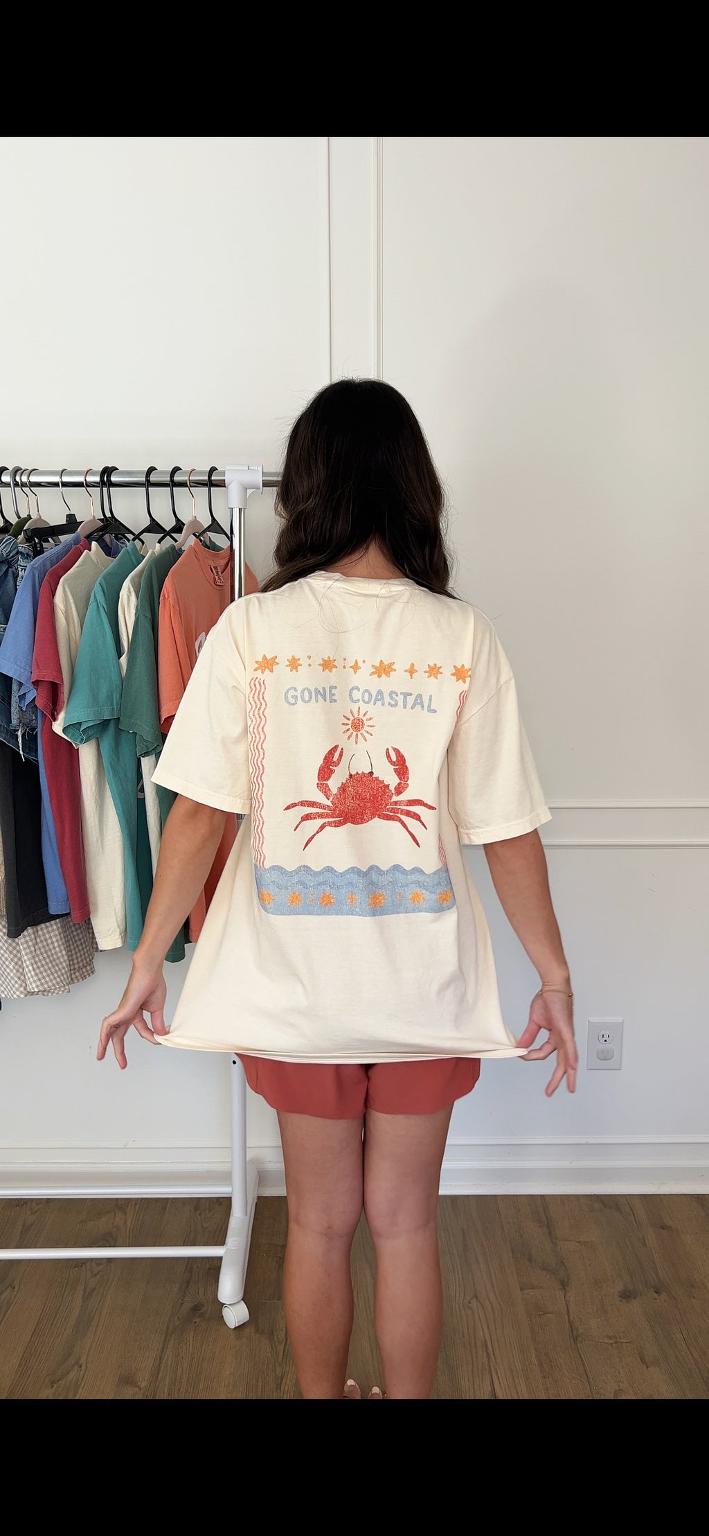 Gone Coastal Tee - Ivory