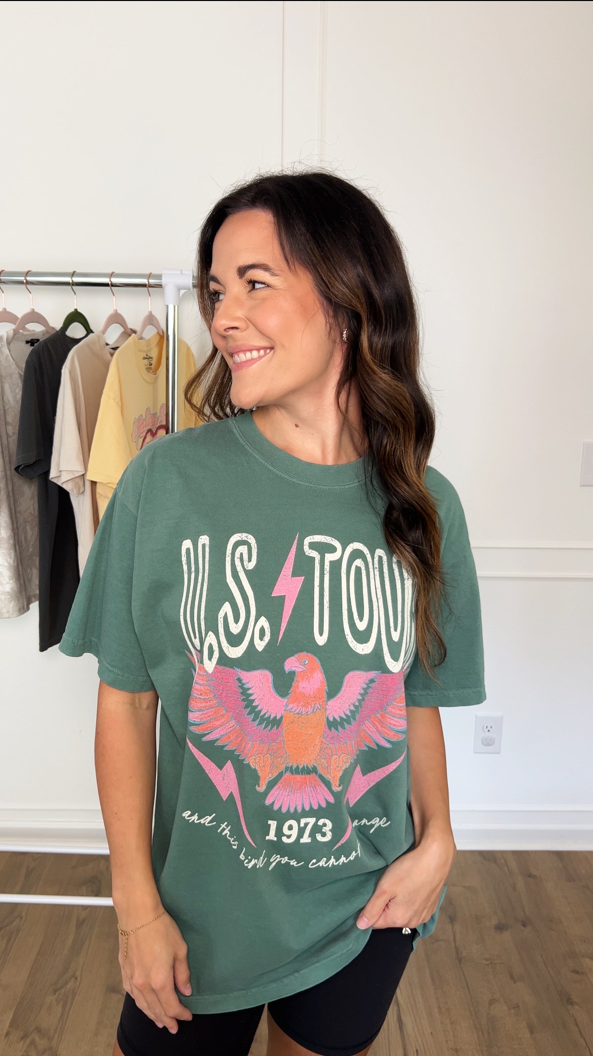 US Tour '73 Tee - Light Green