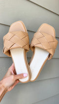 Darla Slide Sandal - Almond