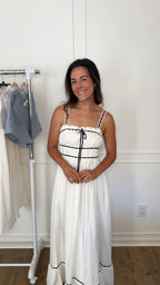 Maci Maxi Dress - White
