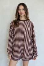 Morgan Oversized Long Sleeve Top - Mint