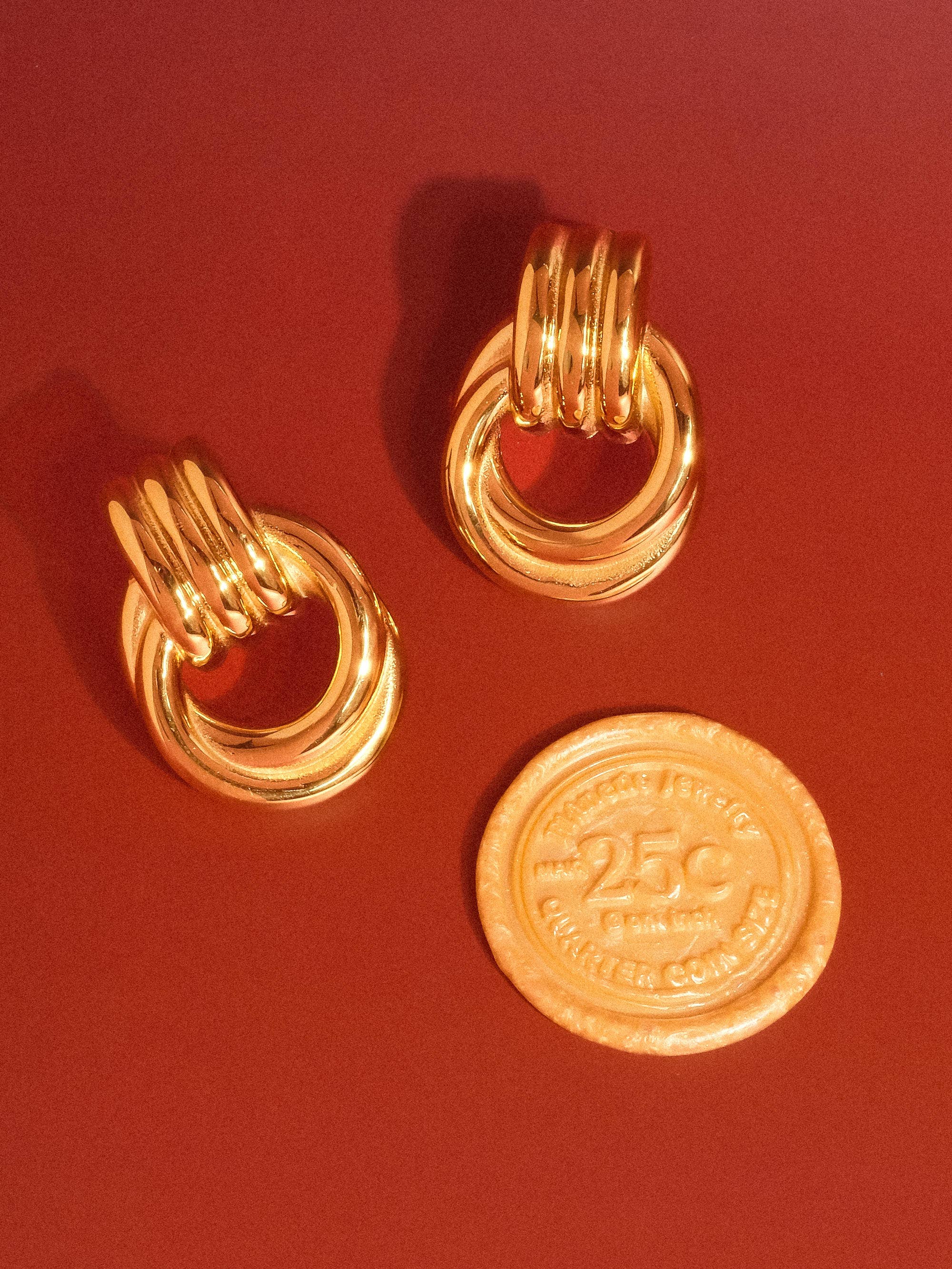 Wanda Double Hoop Earrings