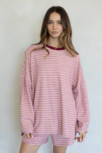 Morgan Oversized Long Sleeve Top - Mint